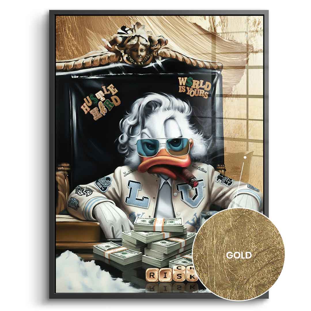 Scarface Duck - Gold Leaf