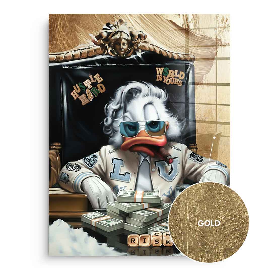 Scarface Duck - Gold Leaf