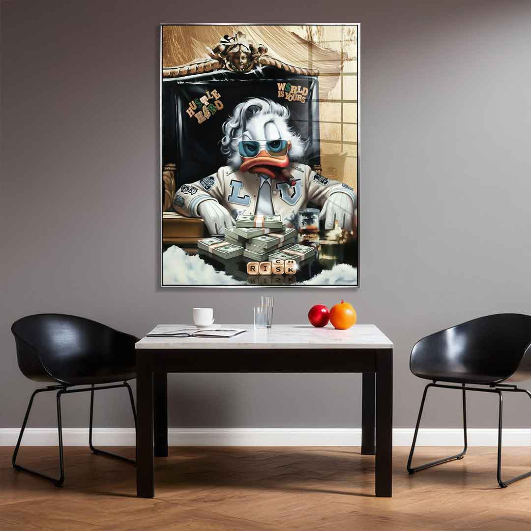 Scarface Duck - Gold Leaf