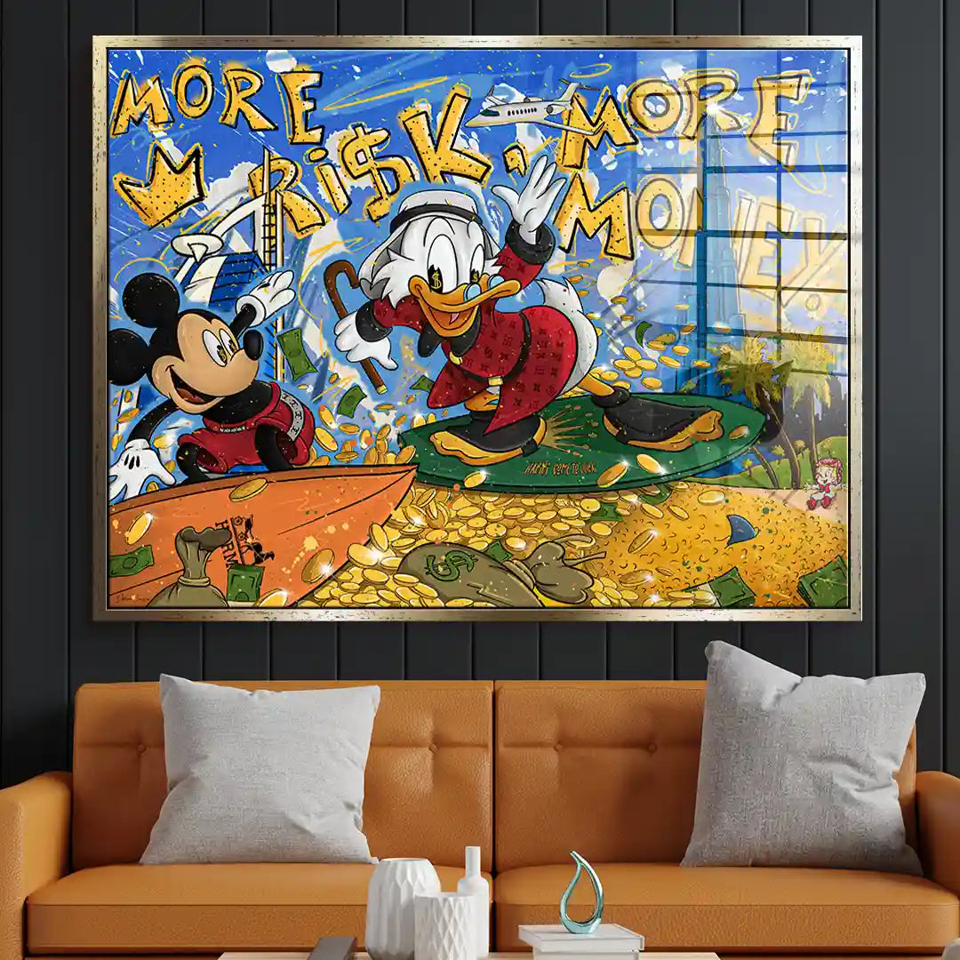 Surfing in Dubai - Blattgold