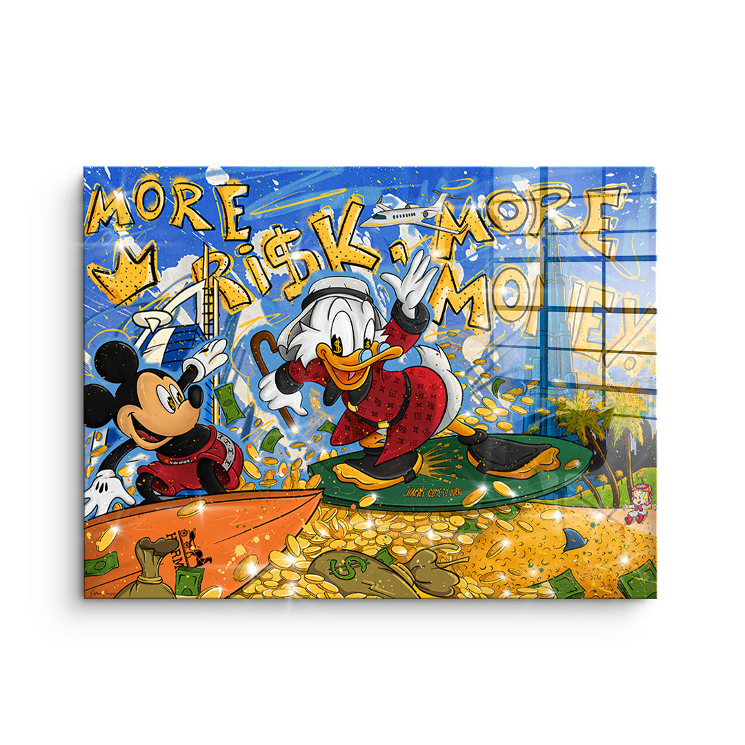 Surfing in Dubai - Blattgold