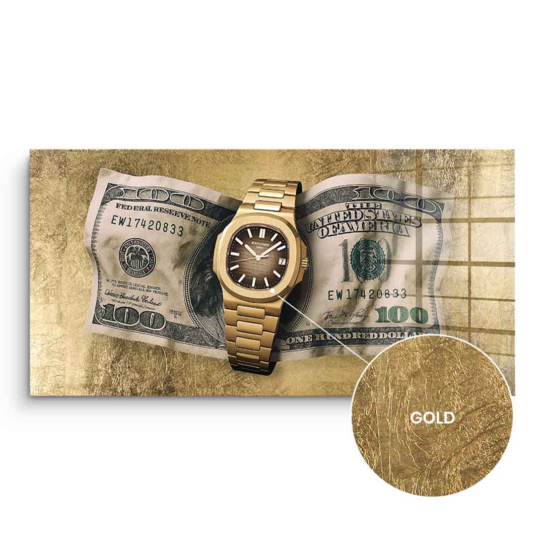 Wealth is Timing - Blattgold