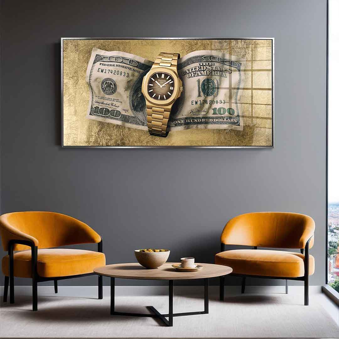 Wealth is Timing - Blattgold