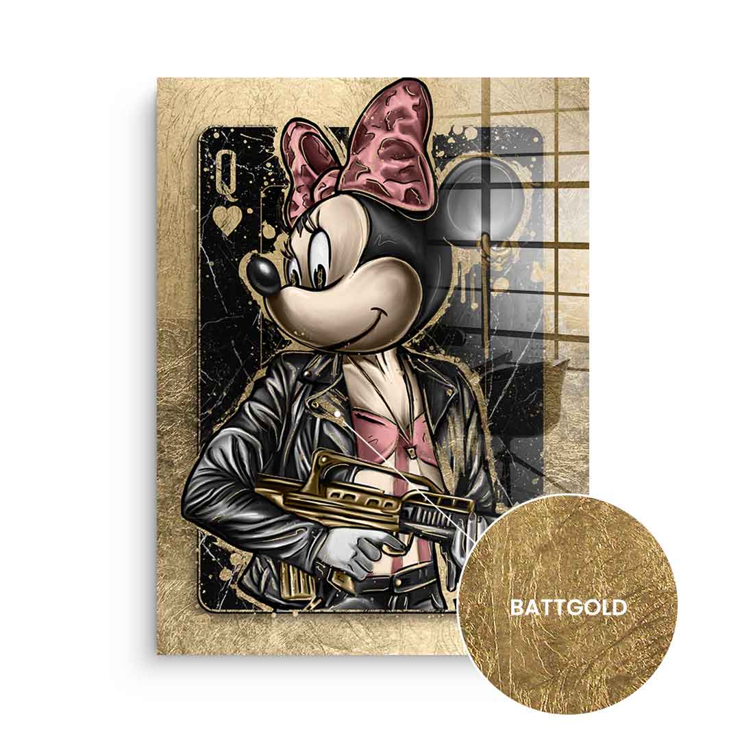 Gangster Card - Blattgold 3x