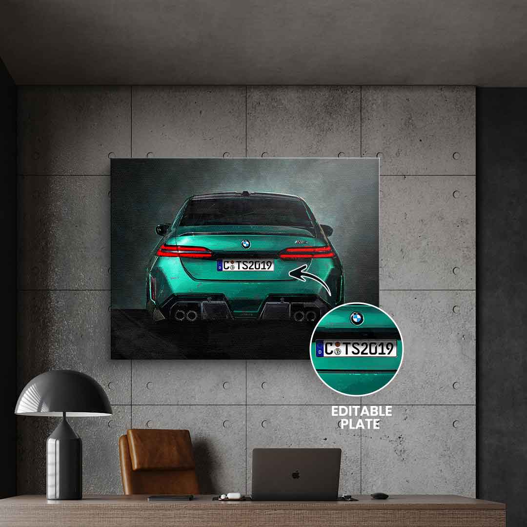 BMW M5 Backside - personalisierbar