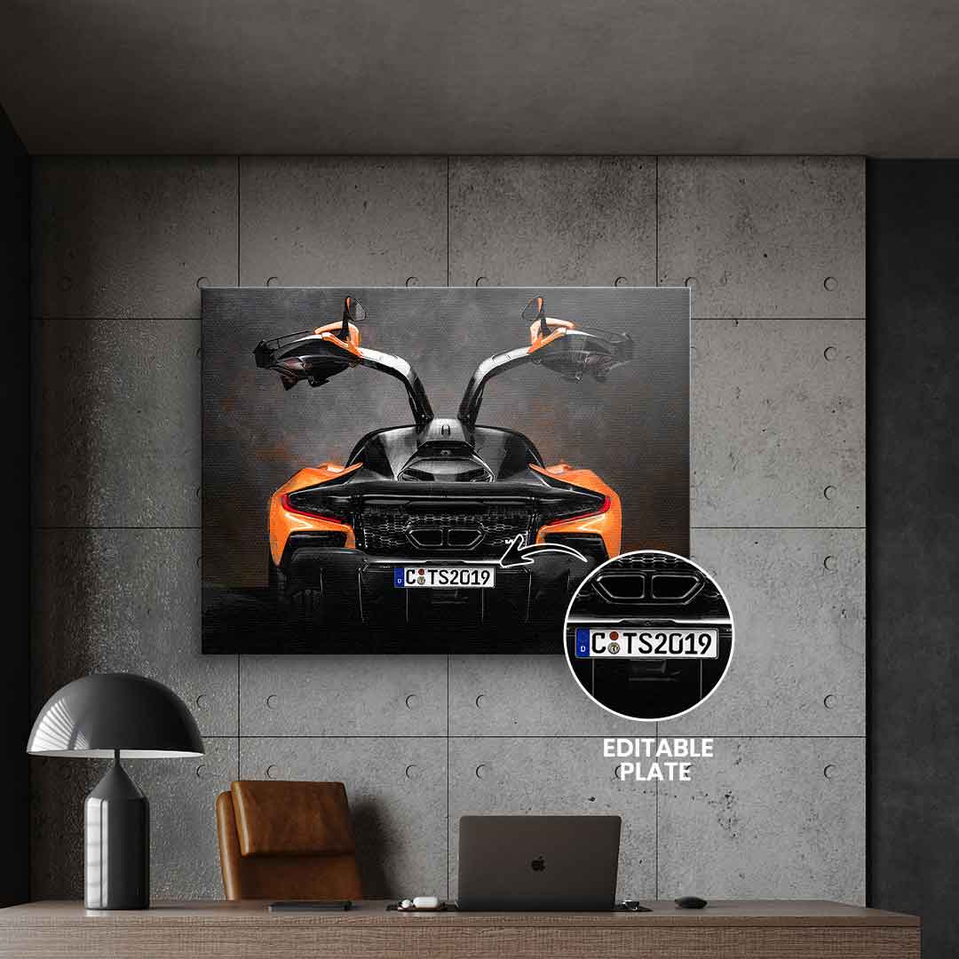 Mclaren Backside - customizable