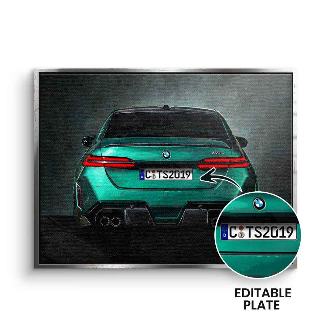 BMW M5 Backside - personalisierbar