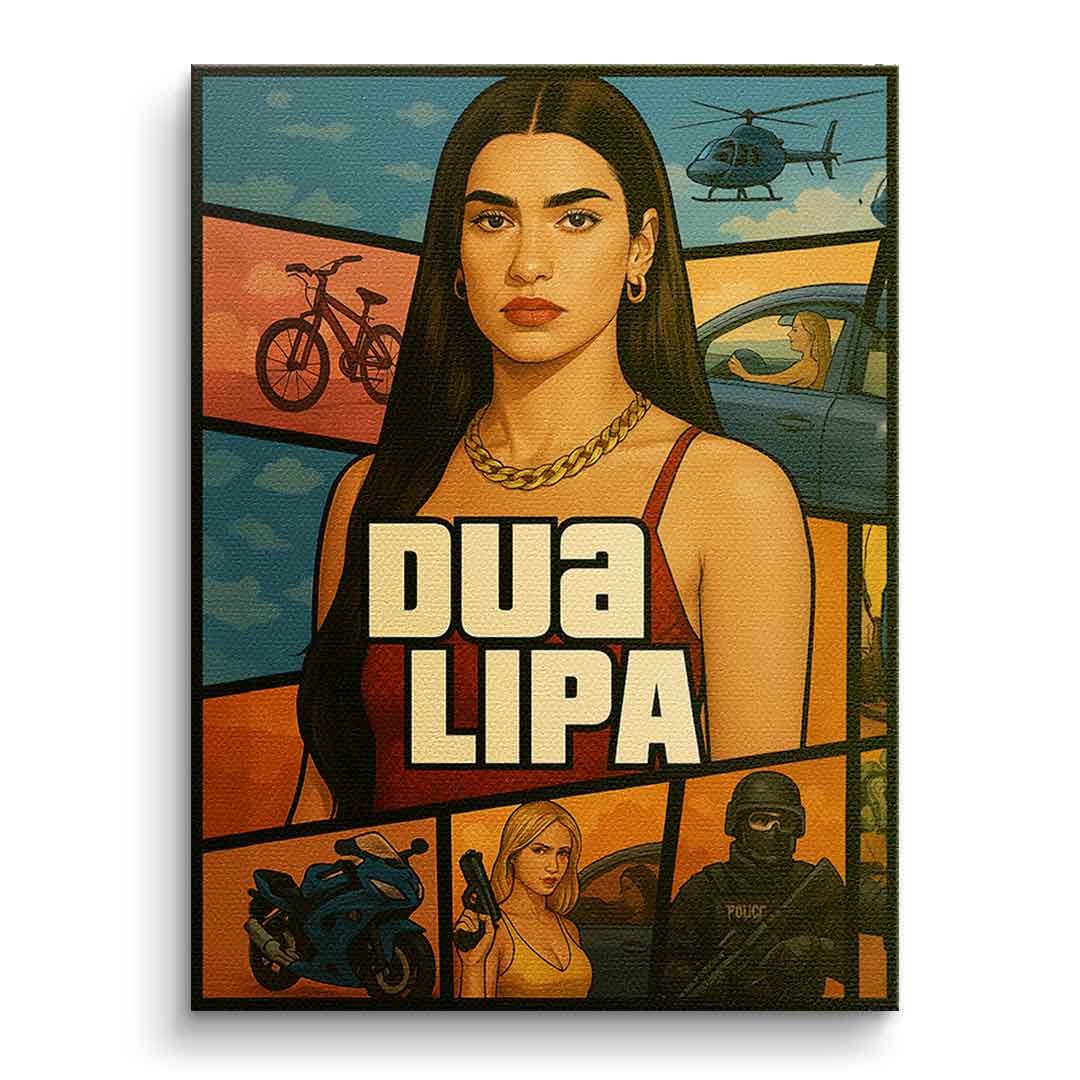 GTA Collage - Personalisierbares Wandbild