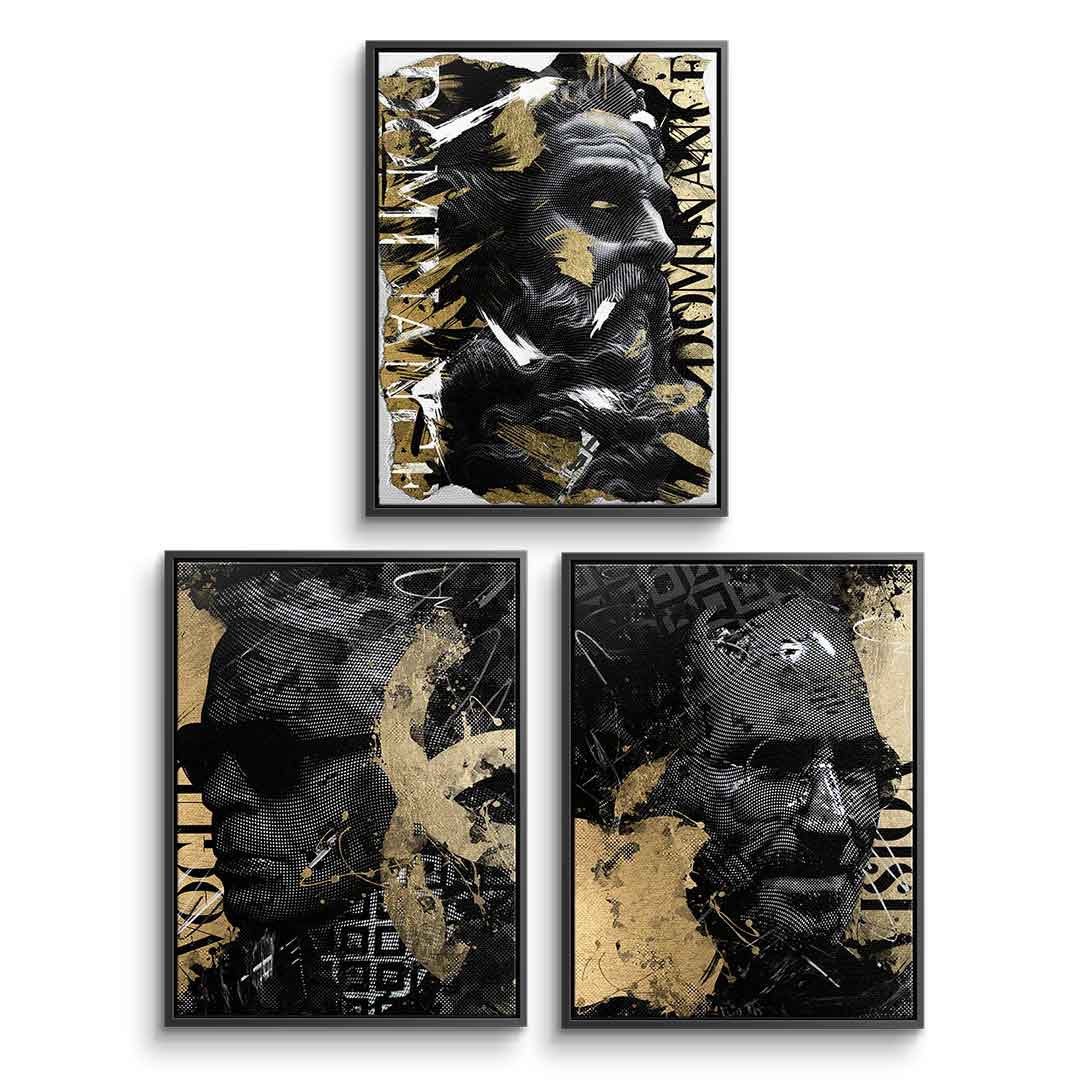 Luxury Portrait - Leinwand 3x