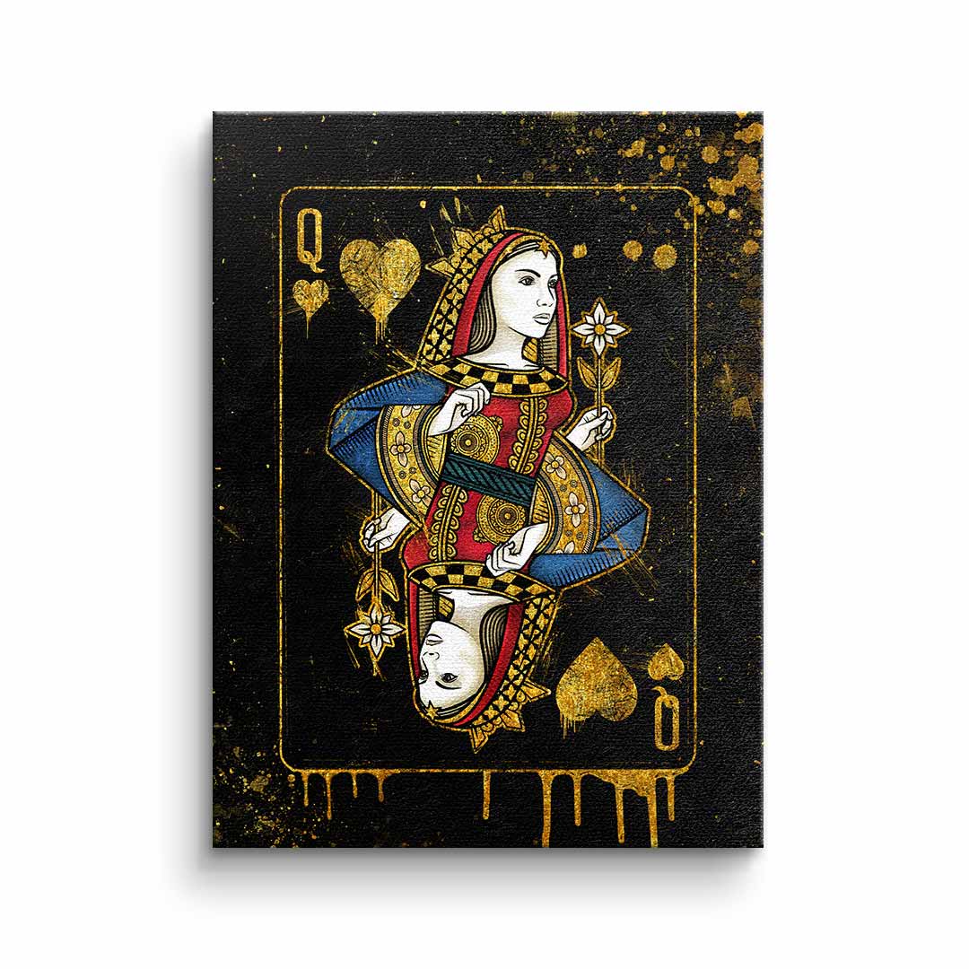 Gold Card - Leinwand 3x