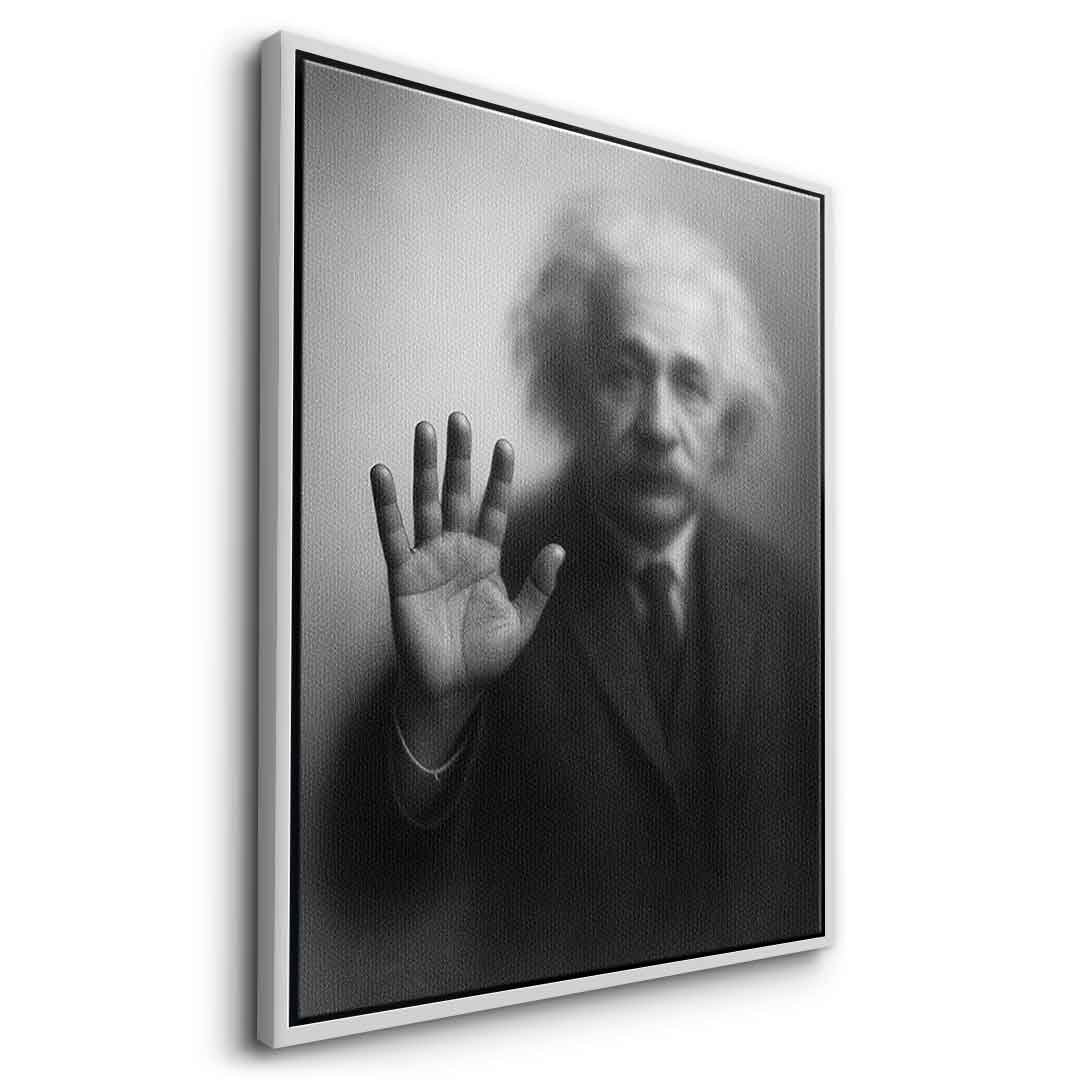 Einstein's silhouette