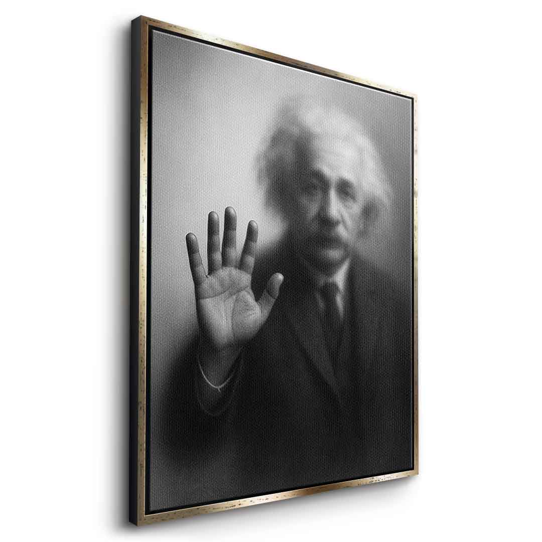 Einstein's silhouette