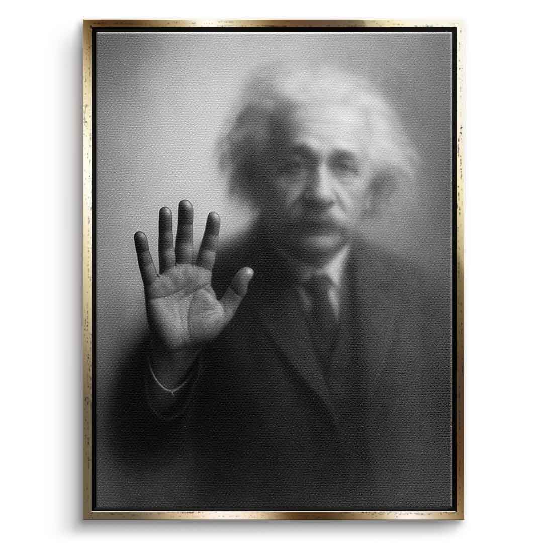 Einstein's silhouette