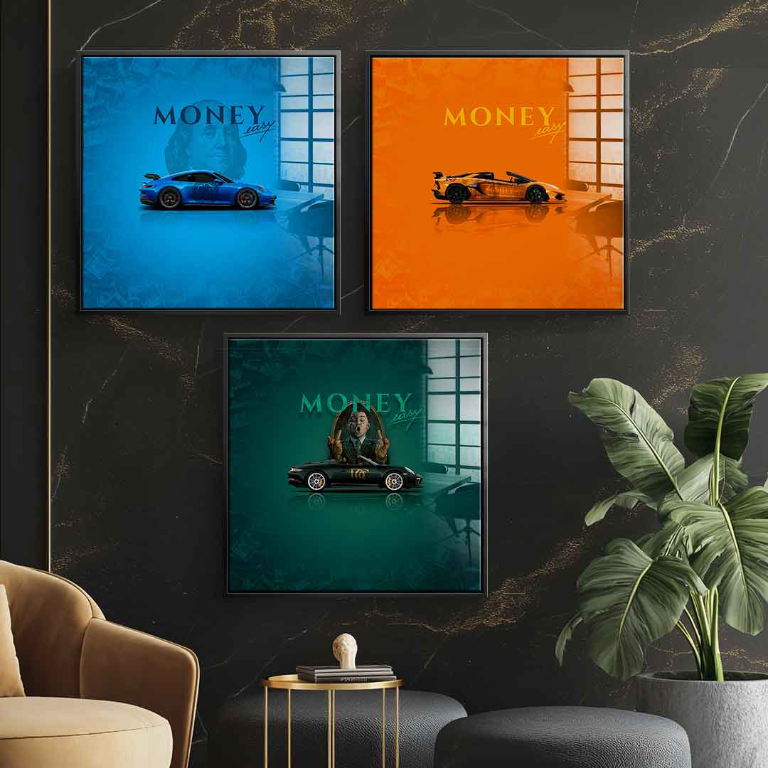 Money easy - Acrylglas 3x