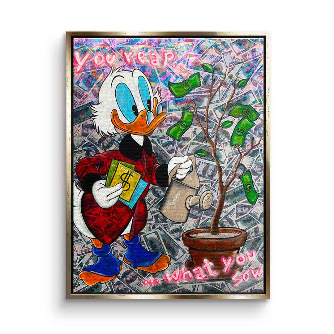 You reap what you sow