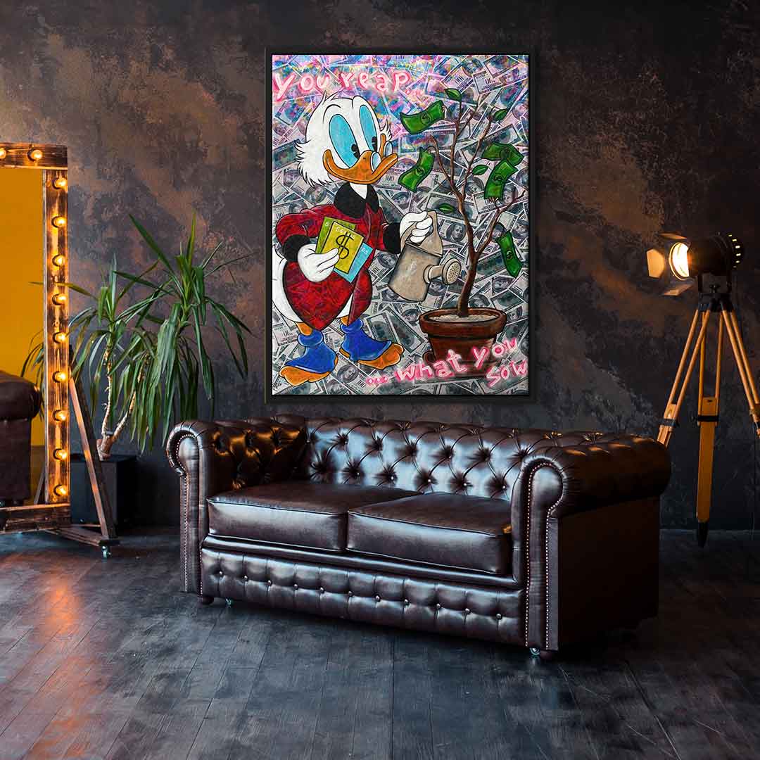 You reap what you sow