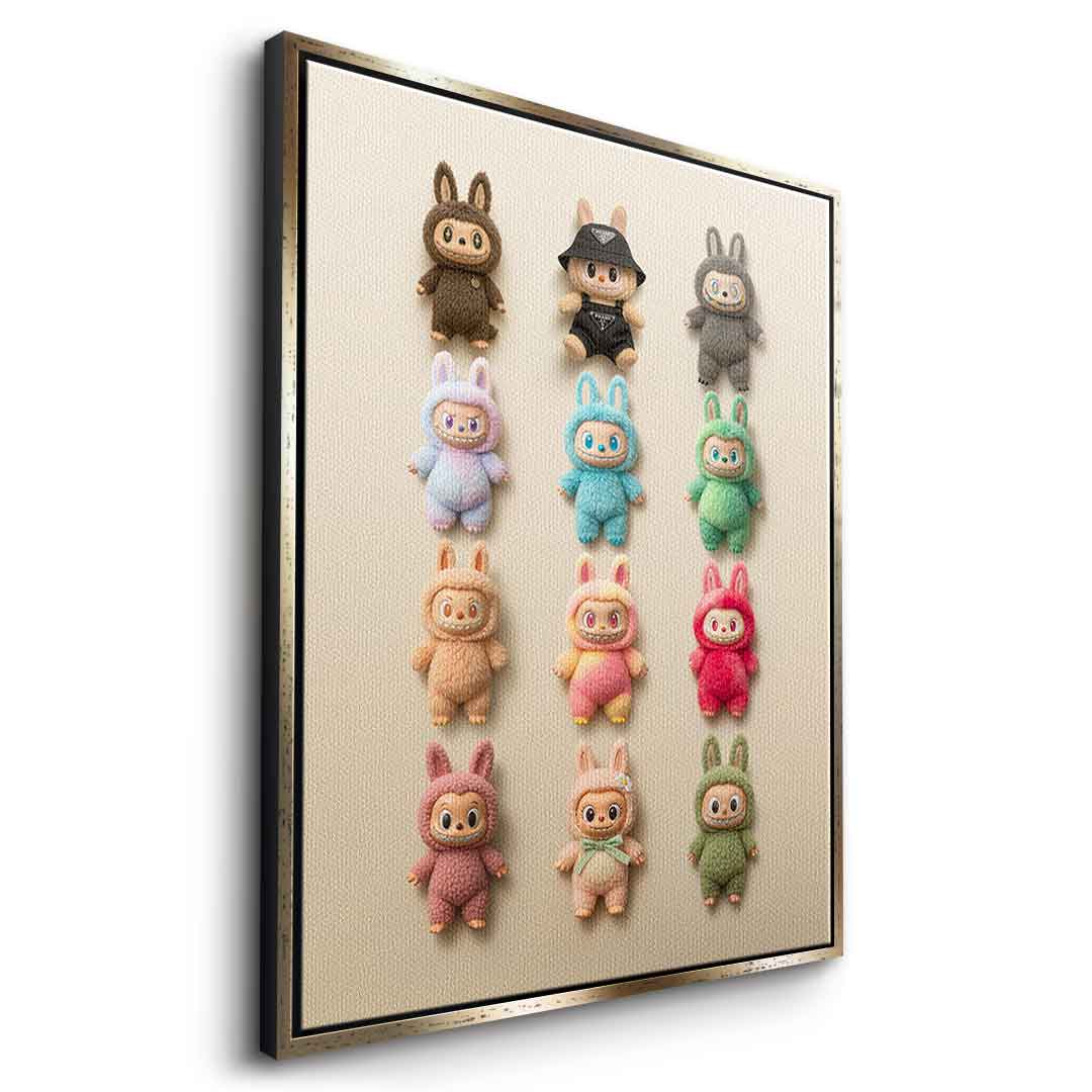 Flat Labubu Collection