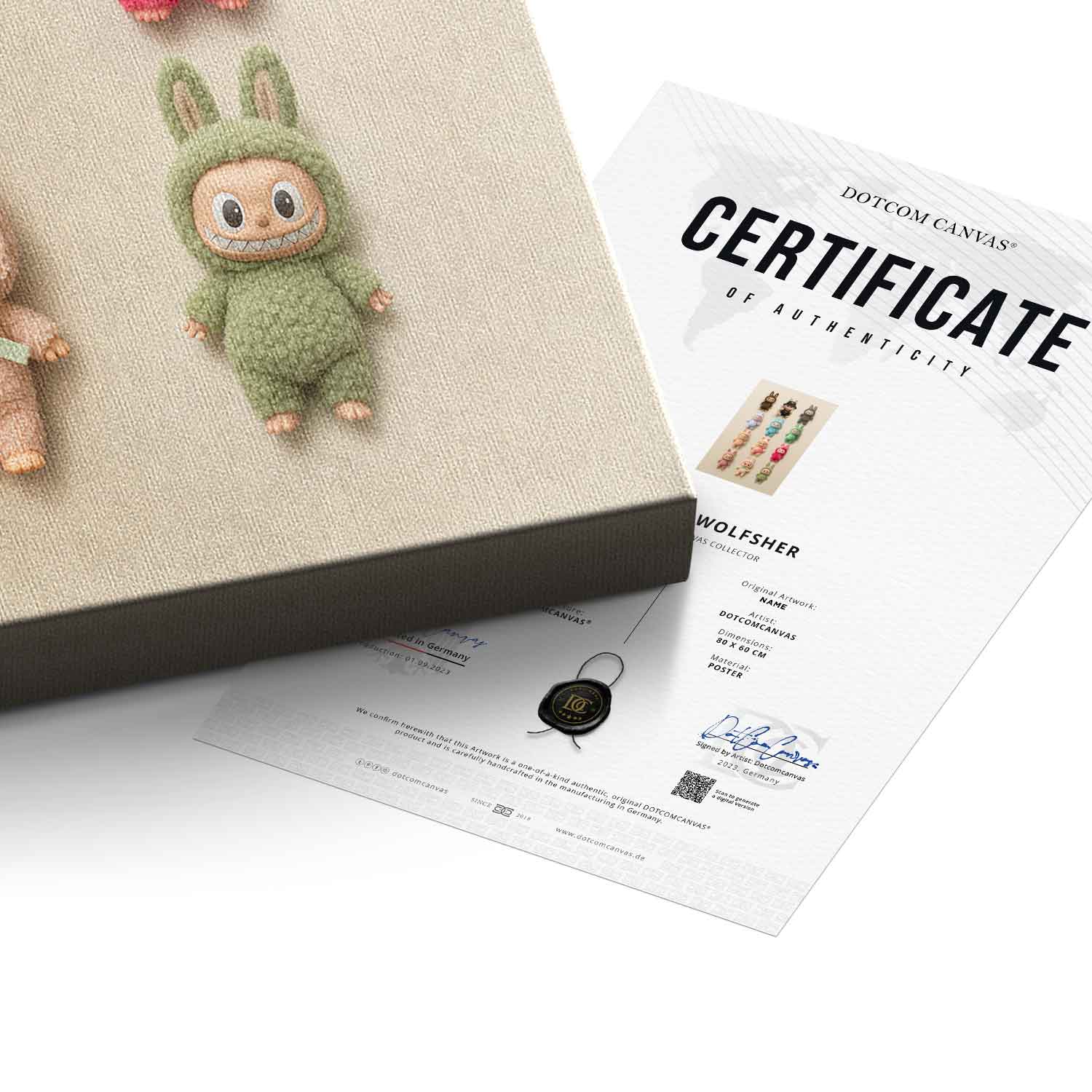 Flat Labubu Collection