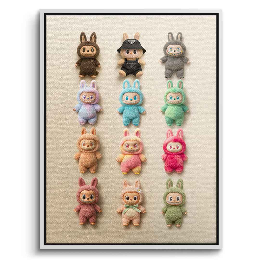 Flat Labubu Collection