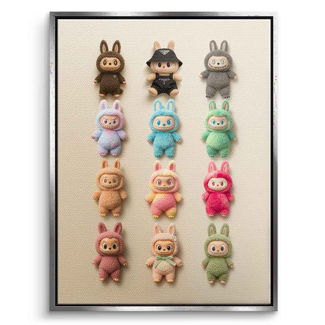 Flat Labubu Collection