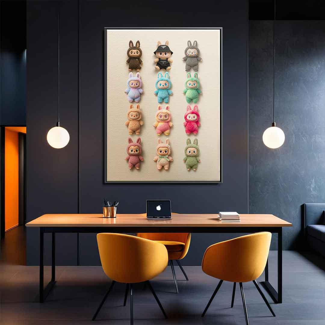 Flat Labubu Collection