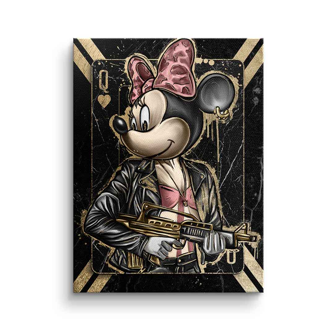 Gangster Card - Leinwand 3x