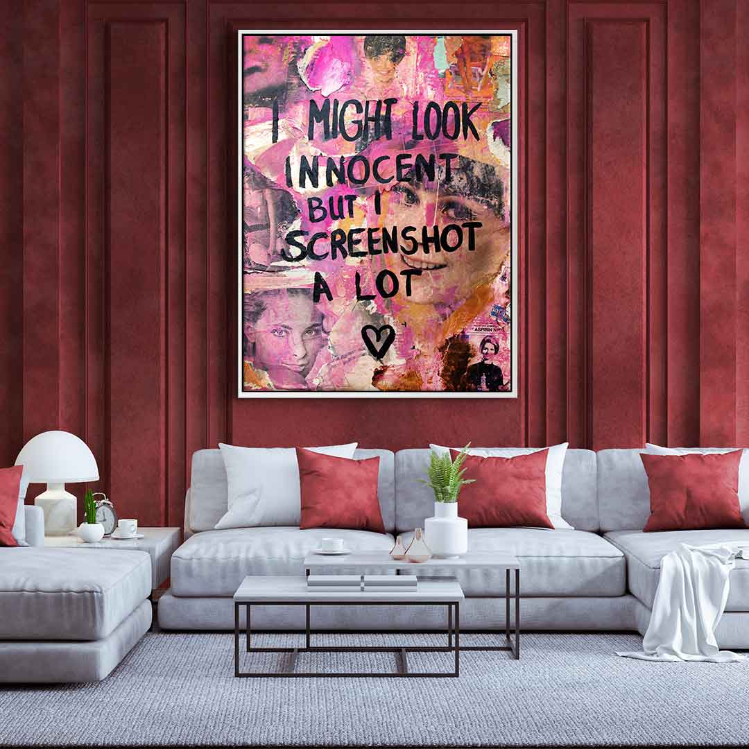 Innocent, but screenshot a lot