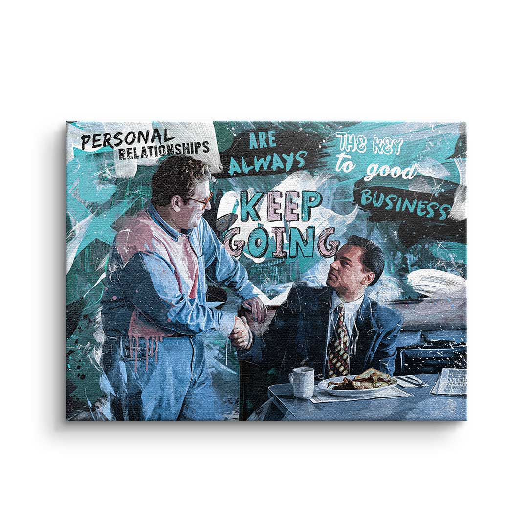 Statement - Leinwand 3x