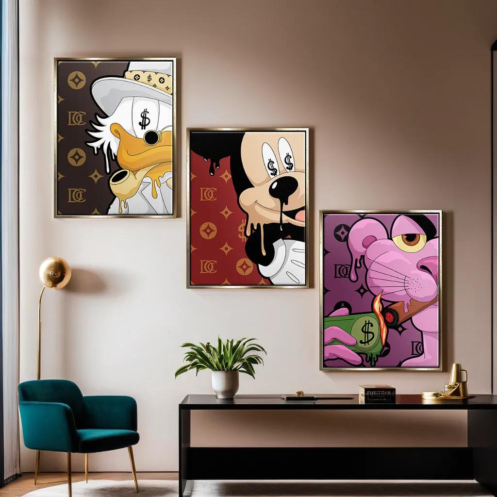 Melting Friends - Canvas 3x