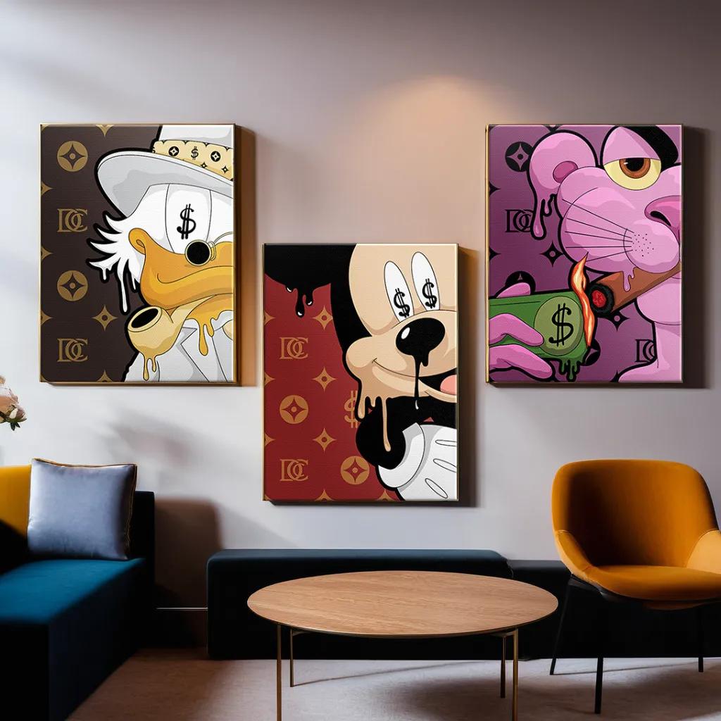 Melting Friends - Canvas 3x