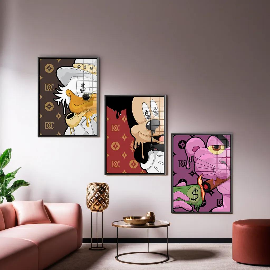 Melting Friends - Acrylic glass 3x 