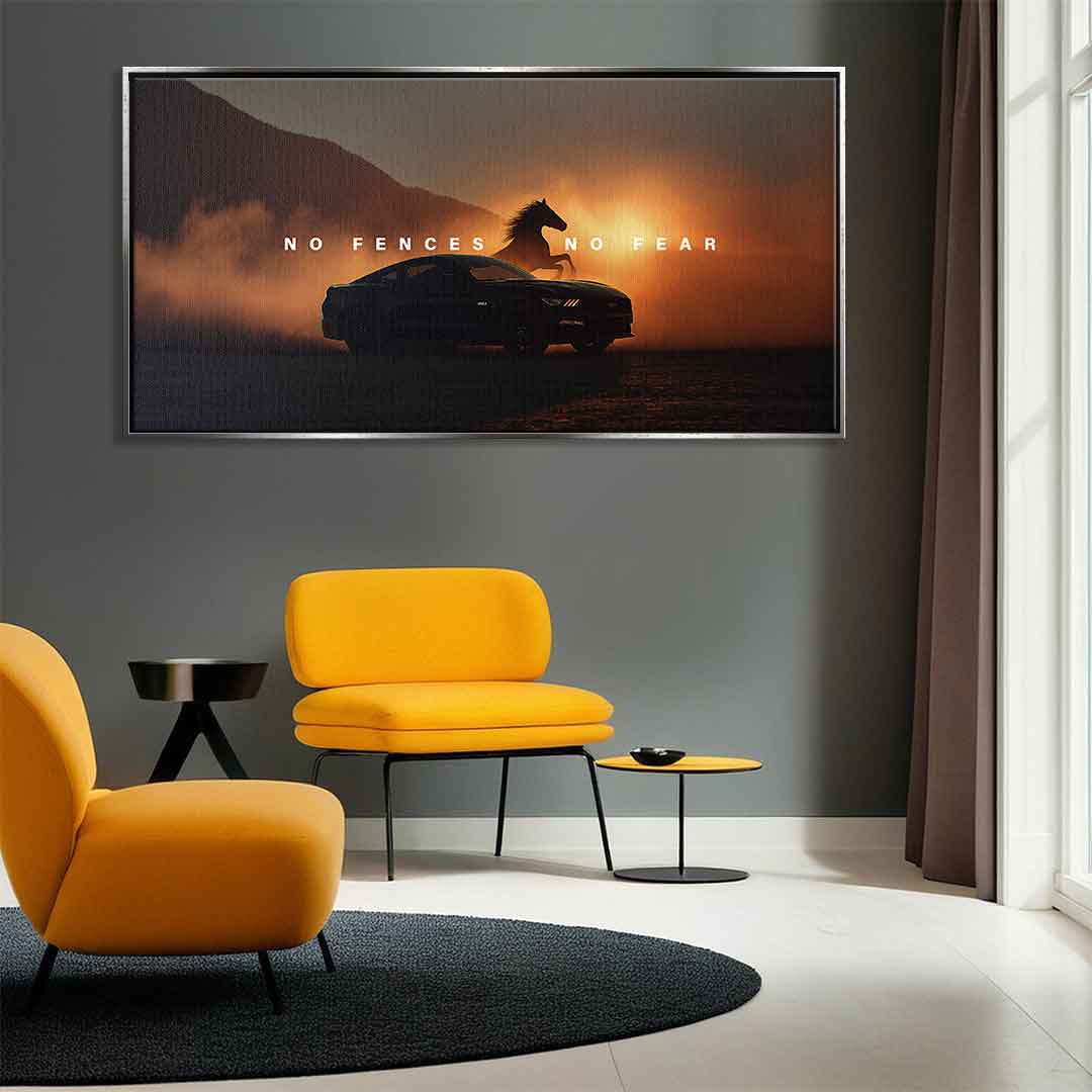 No Fences, No Fear ( Ford Mustang )