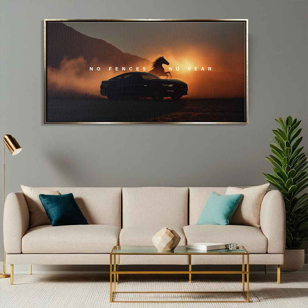 No Fences, No Fear ( Ford Mustang )