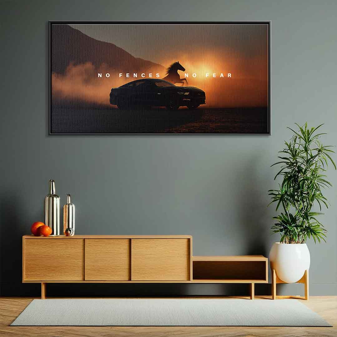 No Fences, No Fear ( Ford Mustang )