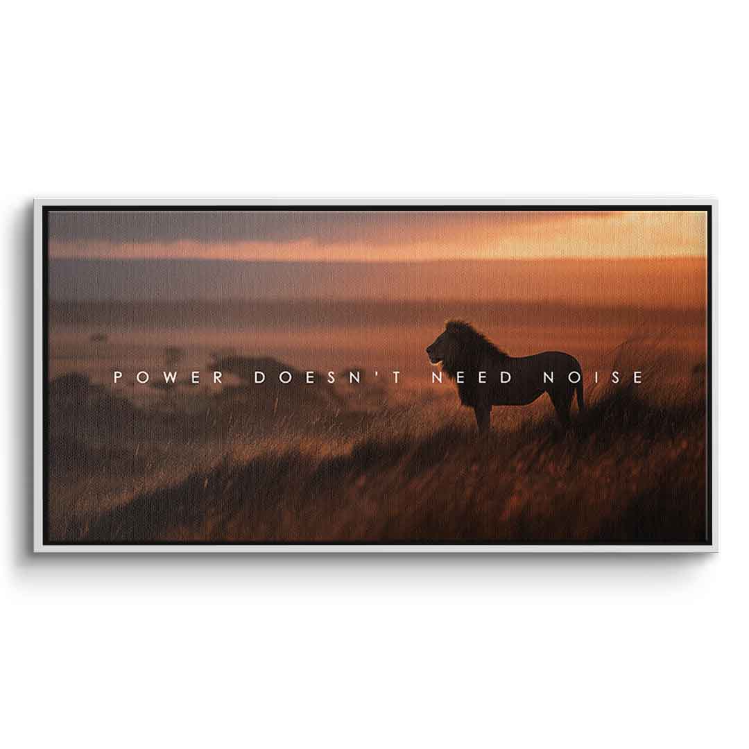 Power Doesn't Need Noise