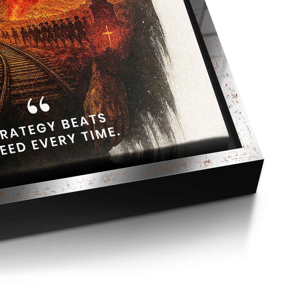 Strategy Beats Speed