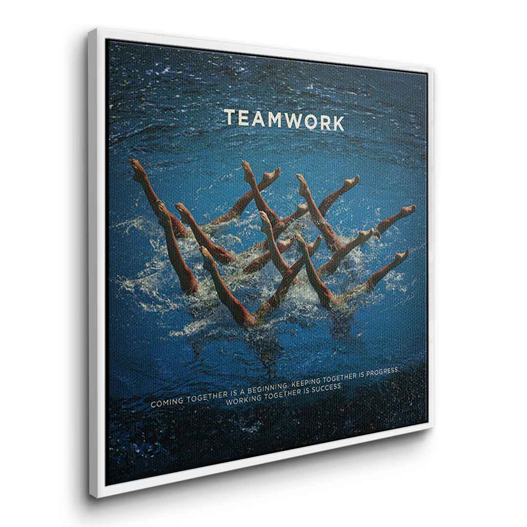 Teamwork #Swimming - Square Edition