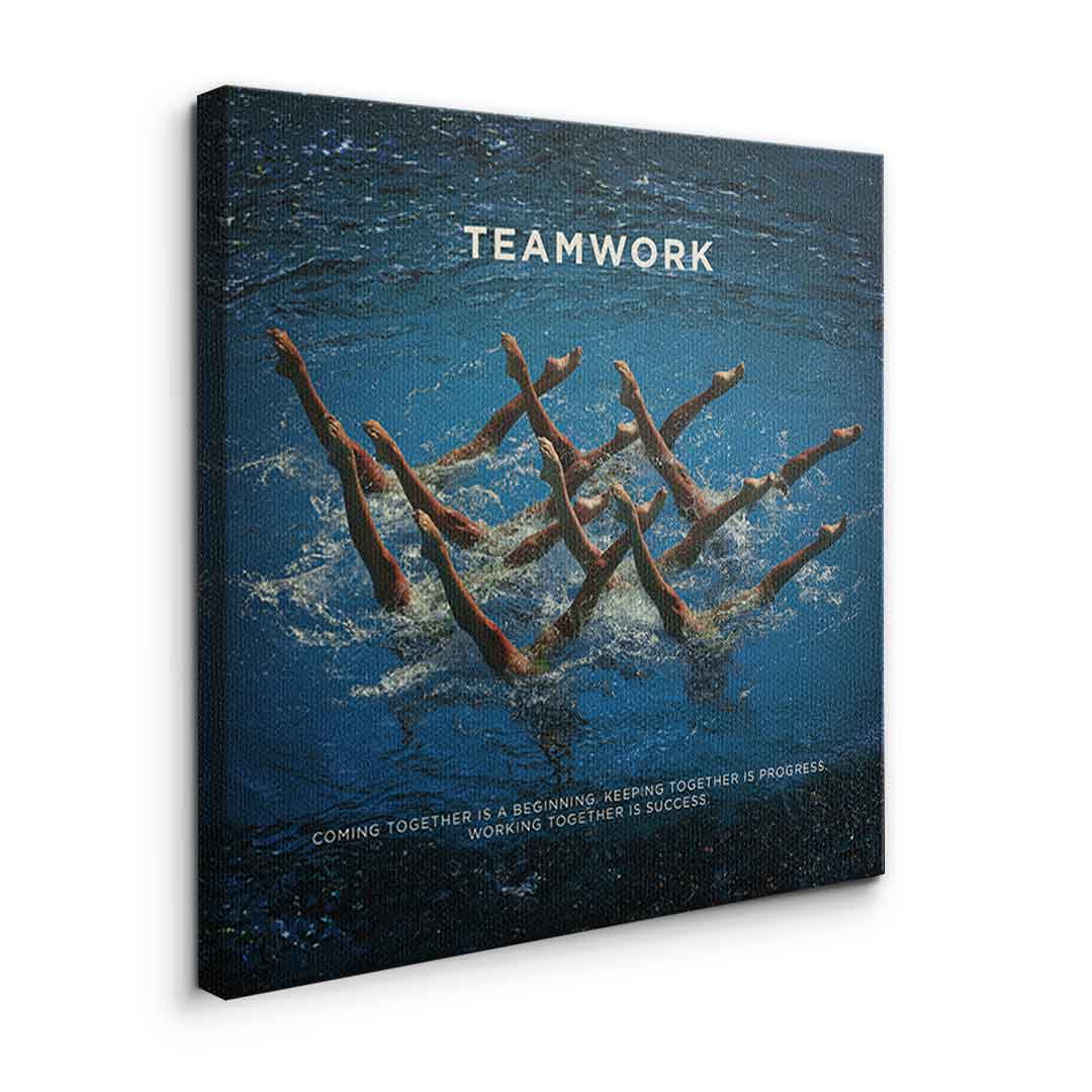 Teamwork #Swimming - Square Edition