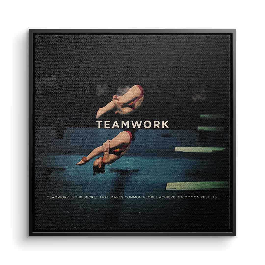 Teamwork #Diving - Square Edition