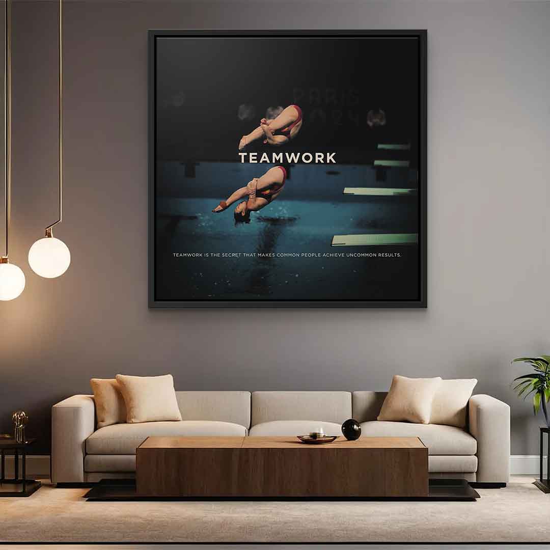 Teamwork #Diving - Square Edition