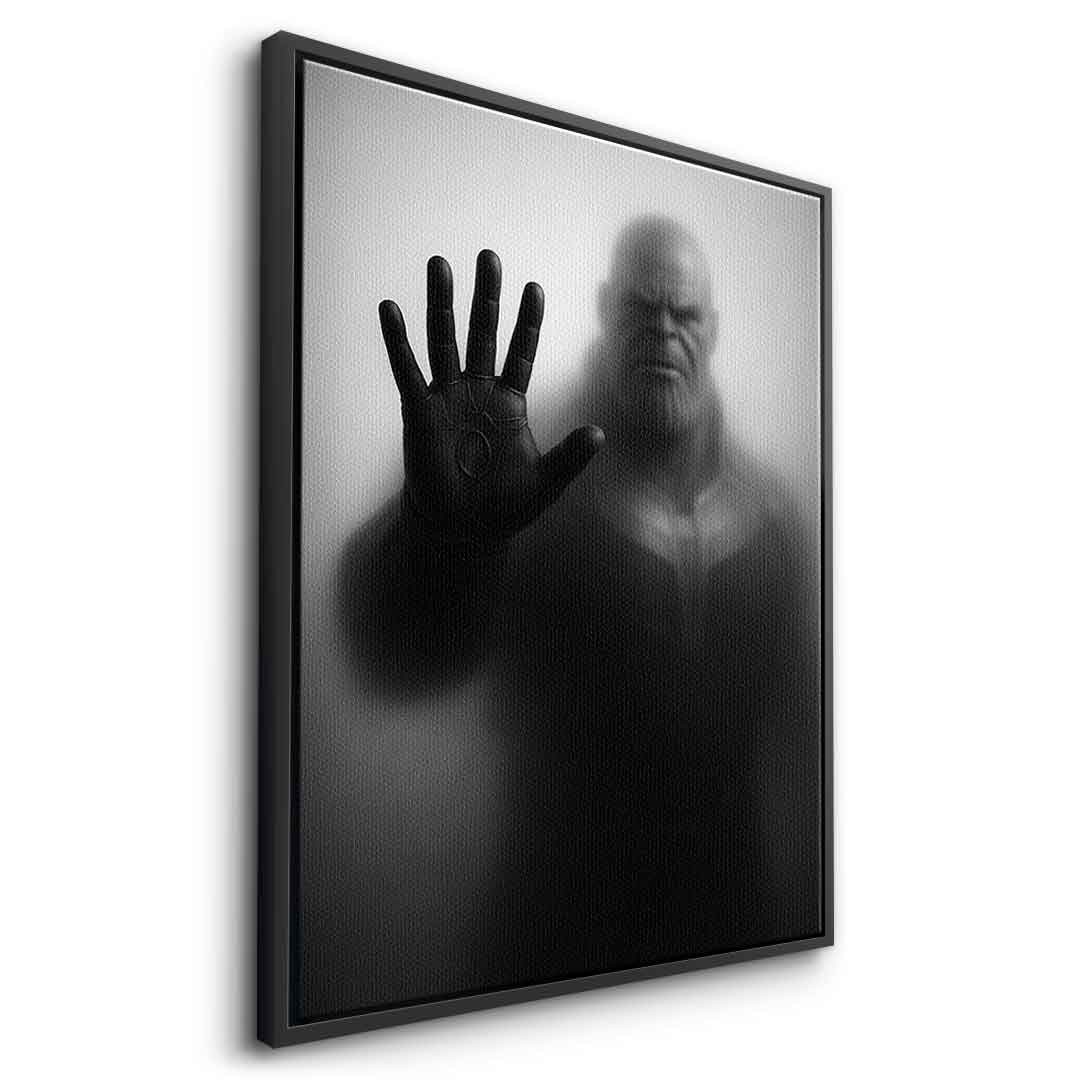 Thanos' silhouette