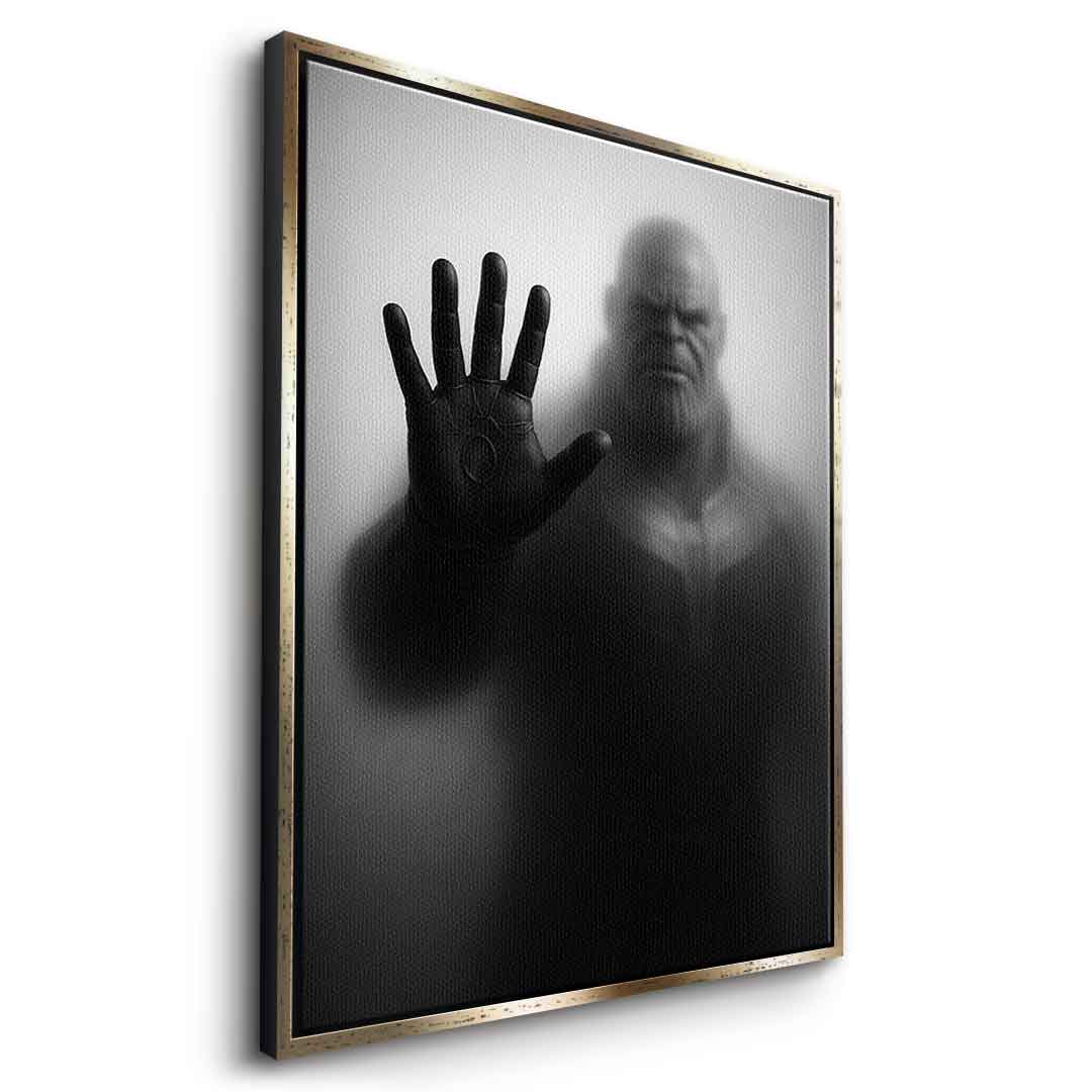 Thanos' silhouette