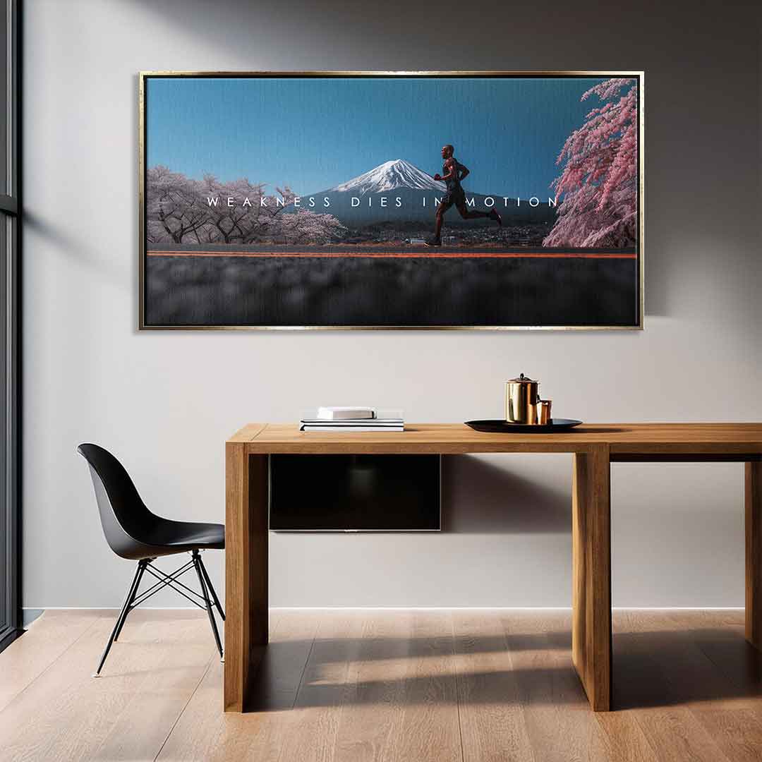 Weakness Dies in Motion