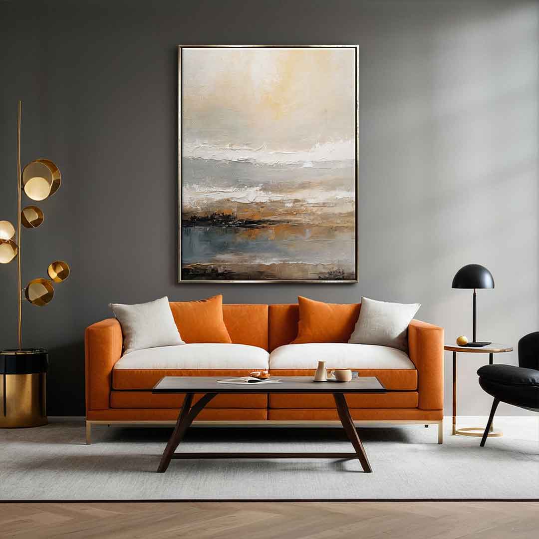 Quiet Shoreline At Dusk