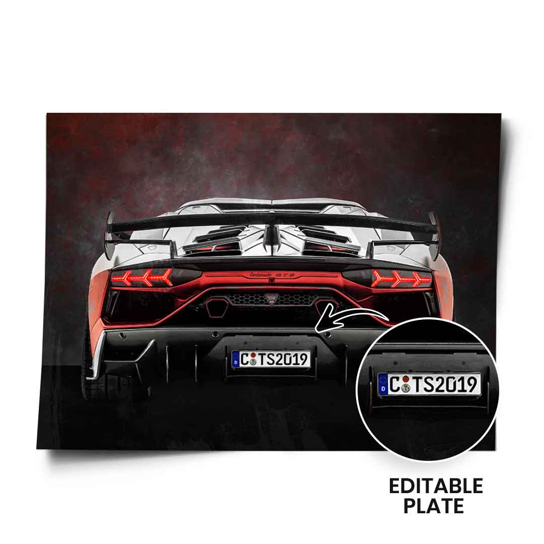 Lambo - Poster - customizable