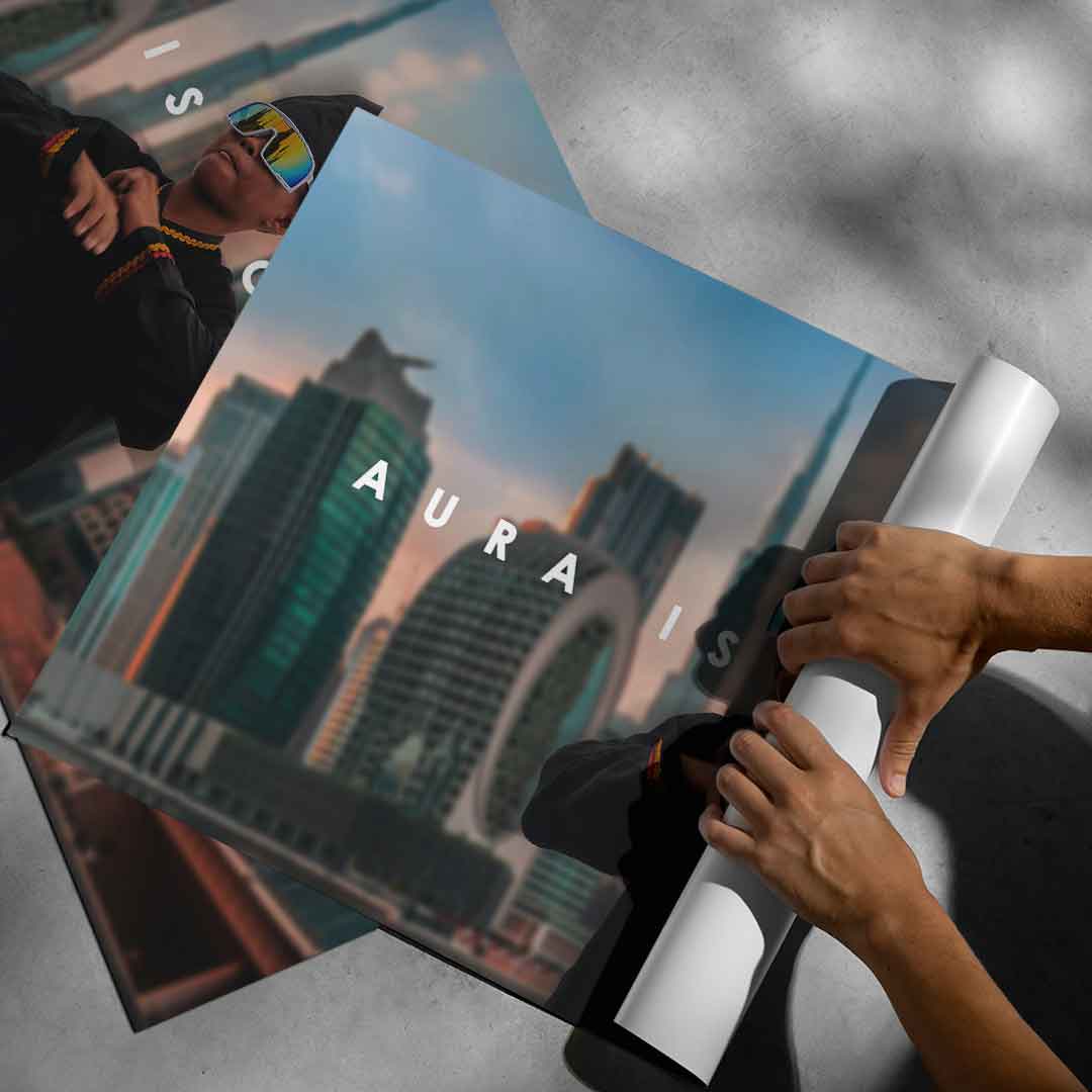 AURA IS CURRENCY - Poster