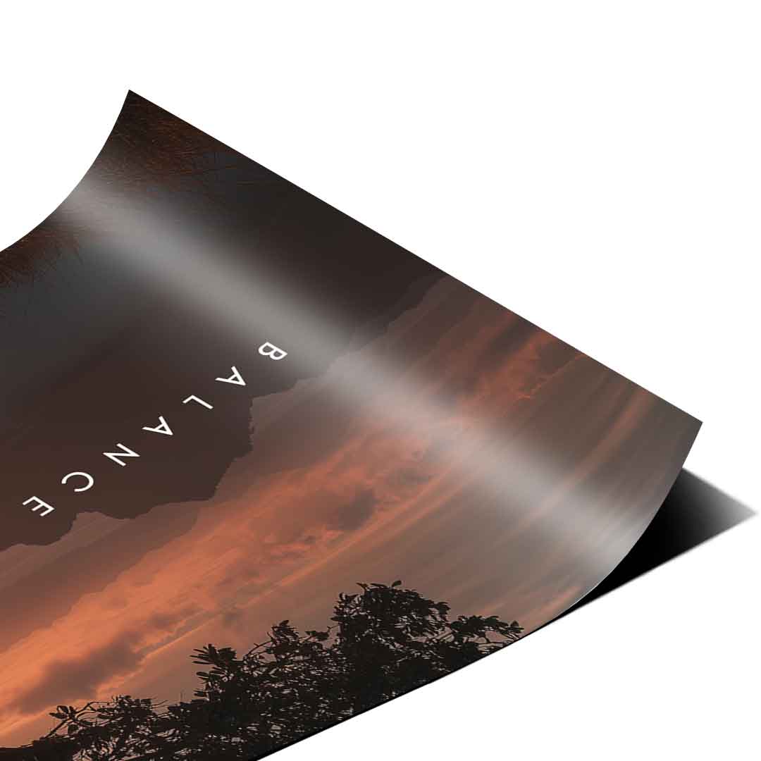 Balance Begins Within - Poster