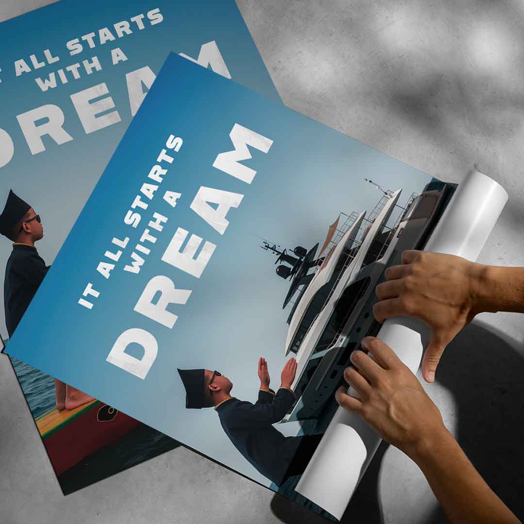 IT ALL STARTS WITH A DREAM - Poster