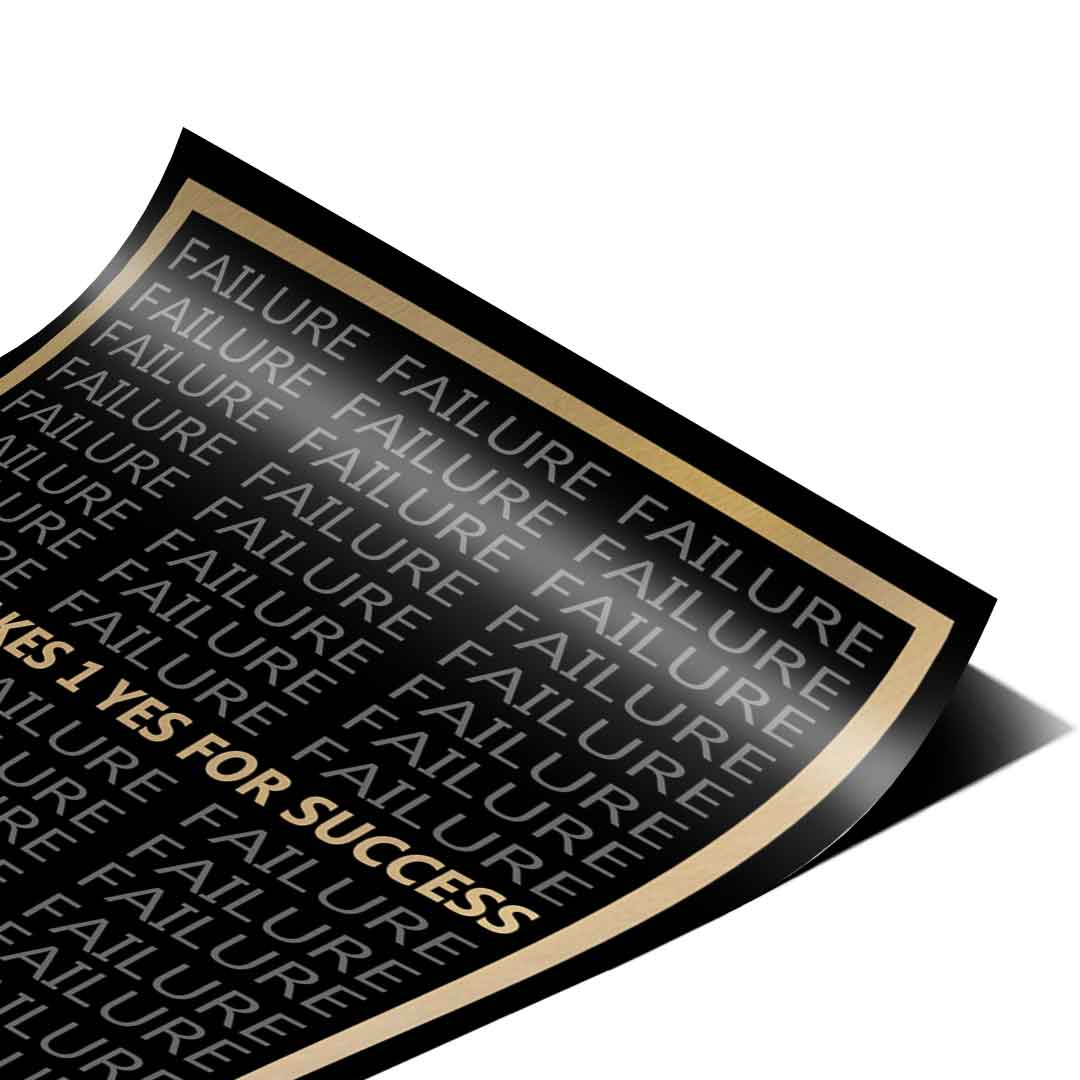 It Only Takes 1 Yes To Success - Poster