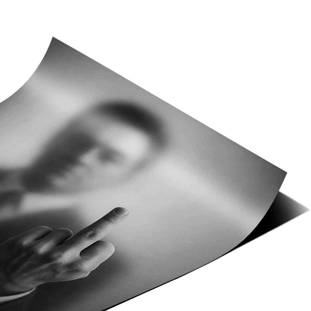 J. Belfort's Silhouette - Poster